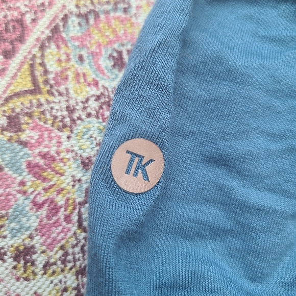 Top Knot Baby Head Wrap Turban - M - Turkish Blue - Picture 6 of 10